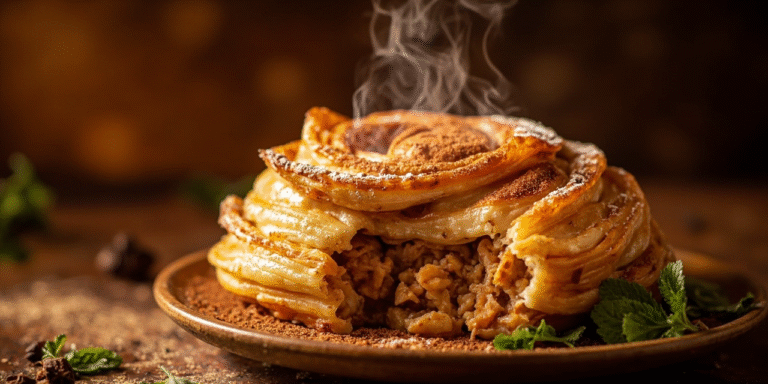 Moroccan Chicken Pastilla